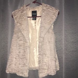 Faux fur vest